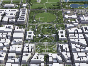 Washington - 3D City Model 3D Model