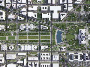 Washington - 3D City Model 3D Model