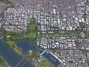 Washington - 3D City Model 3D Model