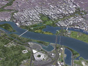 Washington - 3D City Model 3D Model