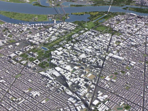 Washington - 3D City Model 3D Model