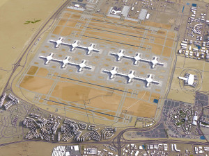 United Arab Emirates - 3D City Model 3D Model