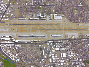 United Arab Emirates - 3D City Model 3D Model