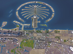 United Arab Emirates - 3D City Model 3D Model