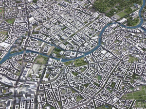 Berlin - 3D City Model 3D Model