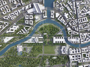 Berlin - 3D City Model 3D Model