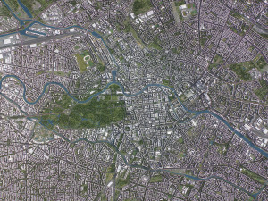 Berlin - 3D City Model 3Dモデル
