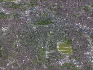 Berlin - 3D City Model 3Dモデル