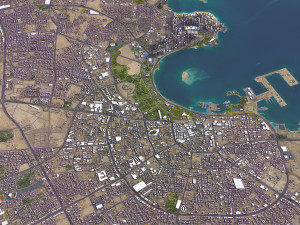 Doha - 3D City Model 3Dモデル
