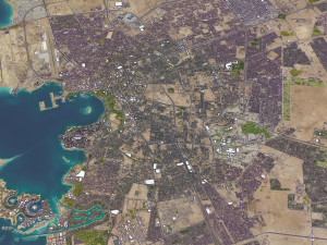 Doha - 3D City Model 3Dモデル