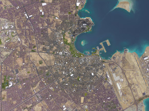 Doha - 3D City Model 3Dモデル