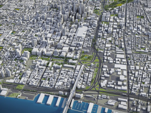 Philadelphia - 3D City Model 3D Model