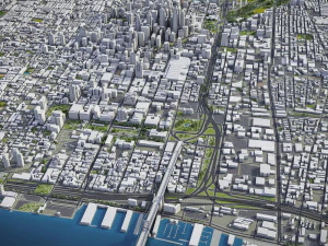 Філадельфія - 3D модель міста 3D Модель