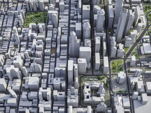 Philadelphia - 3D City Model 3D Model