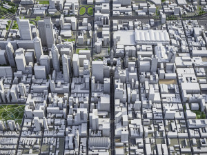 Philadelphia - 3D City Model Modèle 3D