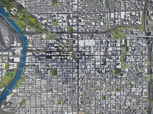 Philadelphia - 3D City Model Modèle 3D