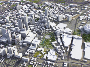 Atlanta - 3D City Model Modelo 3D