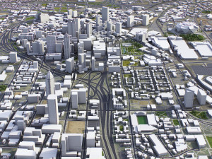 Atlanta - 3D City Model Modelo 3D