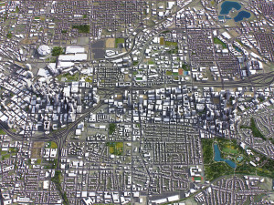 Atlanta - 3D City Model Modelo 3D