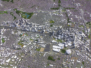 Atlanta - 3D City Model Modelo 3D