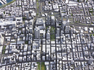 Montreal - 3D City Model 3D मॉडल