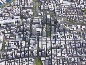 Montreal - 3D City Model 3D Model