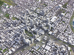 Montreal - 3D City Model 3D मॉडल