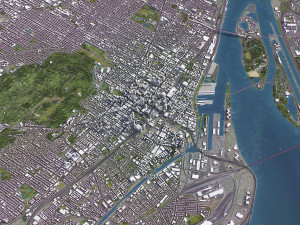 Montreal - 3D City Model 3D मॉडल