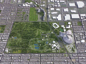 Montreal - 3D City Model 3D Model