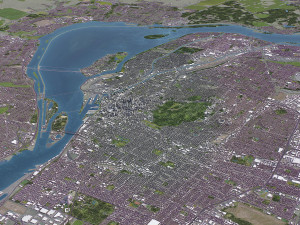 Montreal - 3D City Model 3D मॉडल