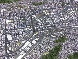 Busan - 3D City Model Modèle 3D