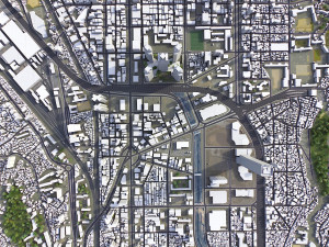 Busan - 3D City Model Modèle 3D