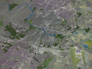Austin - 3D City Model 3D Model