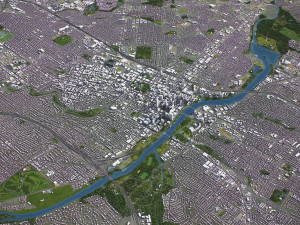 Austin - 3D City Model Modelo 3D