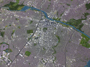Austin - 3D City Model 3D Model