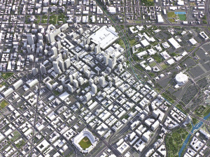 Denver - 3D City Model Modelo 3D