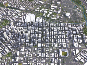Denver - 3D City Model Modelo 3D