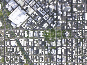 Denver - 3D City Model 3D Model