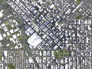 Denver - 3D City Model 3D Model