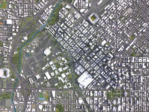 Denver - 3D City Model 3D Model
