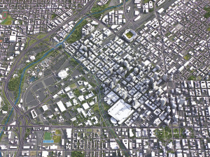 Denver - 3D City Model Modelo 3D