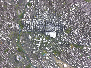 Denver - 3D City Model 3D Model