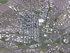 Denver - 3D City Model Modelo 3D