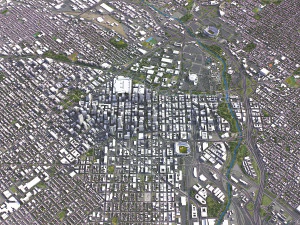 Denver - 3D City Model 3D Model