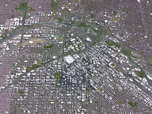 Denver - 3D City Model 3D Model