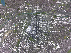 Denver - 3D City Model 3D Model