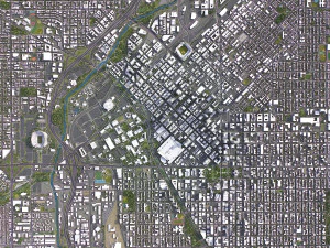 Denver - 3D City Model 3D Model