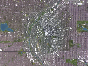 Denver - 3D City Model 3D Model