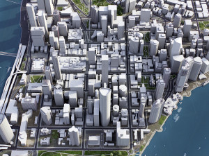 Brisbane - 3D City Model Modelo 3D
