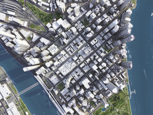 Brisbane - 3D City Model Modelo 3D